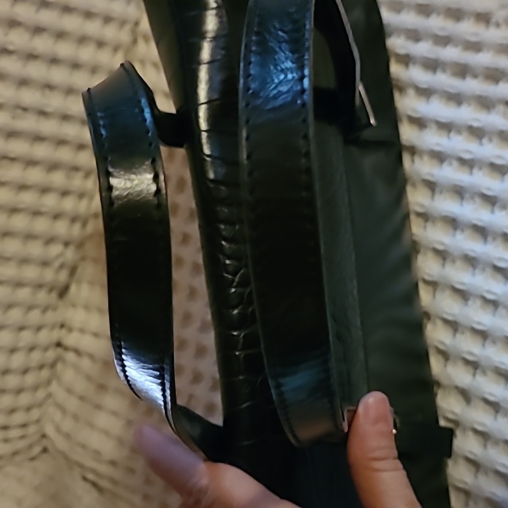 Claudia* Leather Handbag* Black* - Picture 7 of 7